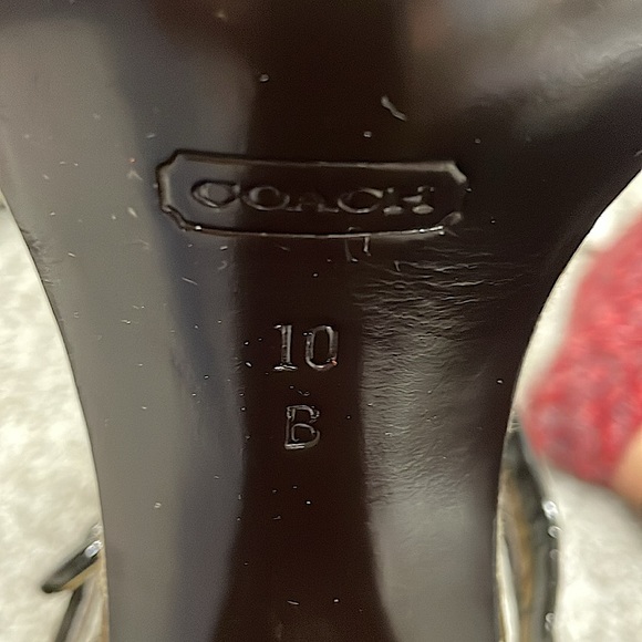Coach Platform High Heels! Size 10 - Picture 4 of 6